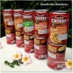 Campbell's USA CHUNKY CHICKEN & SAUSAGE GUMBO SOUP 18.8oz 533g (14g protein/can)